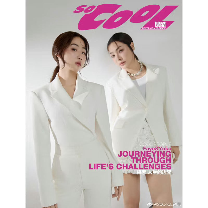 【预售】FayeYoko 梦幻实体刊【一生相望】SoCooL 杂志 搜酷 A/B/C/D/MAX版套装，只在官方微店及特殊渠道发售。 Blank The Series 爱填满空白