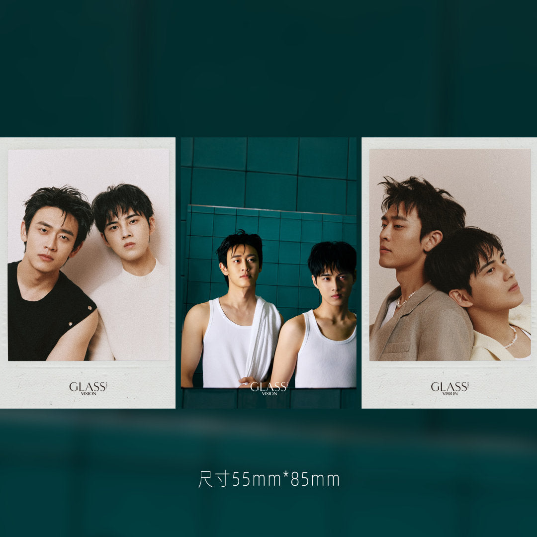 预售 GLASS VISION 杂志 封面人物—— 王天辰 古子成 ➕3张小卡➕《GLASS》中文版2025年3月主刊封面 白色橄榄树 The White Olive Tree